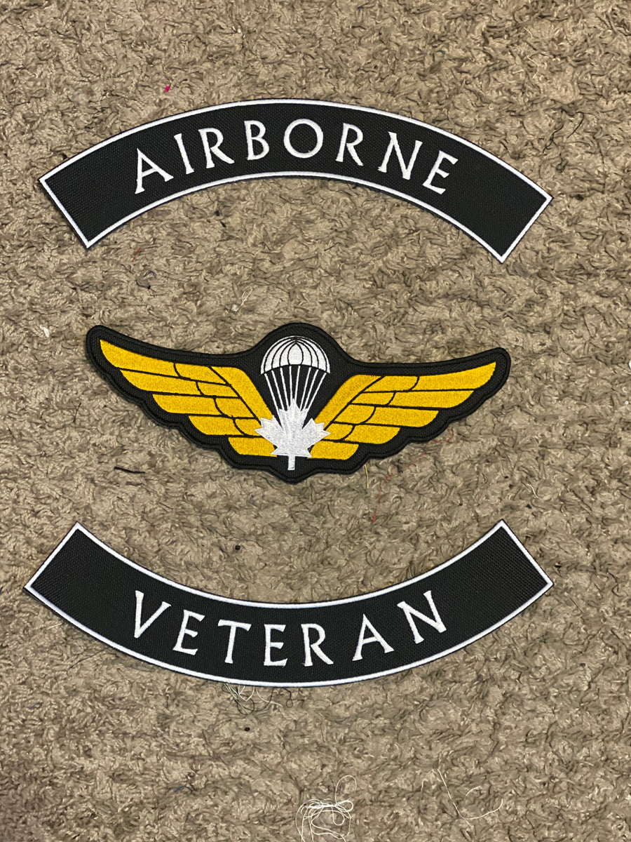 Custom Vest Logo with Rockers – Veterans Kit Shop