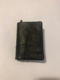 Leather Cap Badge Wallet